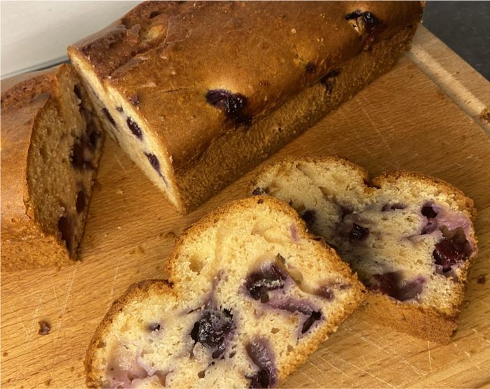 Dieet & Co Yoghurtcake met blauwe bessen